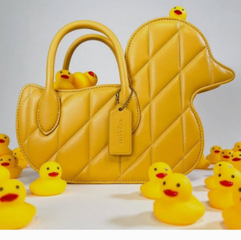FOUND! MAJOR ISO!! COACH RUBBER DUCK DUCKY BAG PURSE *DO NOT BUY - Picture 2 of 3